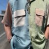 NEEDLES | ニードルズ　S/S Classic Shirt 〔POLY SATEEN〕- MULTI COLOUR / Light Tone - 画像 (5)