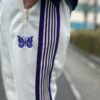 NEEDLES | ニードルズ　Boots-Cut Track Pant [POLY SMOOTH] - ICE WHITE [MR288] - 画像 (3)