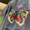 【Men's】NEEDLES | ニードルズ　One-Up Shirt [Cotton Chambray] - INDIA EMB. - 画像 (3)