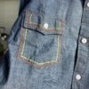 【Men's】NEEDLES | ニードルズ　Work Shirt [Cotton Chambray] - INDIA EMB. - 画像 (4)