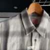 【Men's】BIG MIKE | ビッグマイク　Light Flannel Shirts - WHITE × OLIVE [Ombre Check Shirts] - 画像 (10)