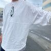 【Unisex】armi | アーミィ　15th Anneversary Special Order Zan;p Football Tee - WHITE - 画像 (4)