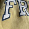 【Unisex】free rage | フリーレイジ　Heavyweight Football Tee 『FRU』 - YELLOW - 画像 (11)