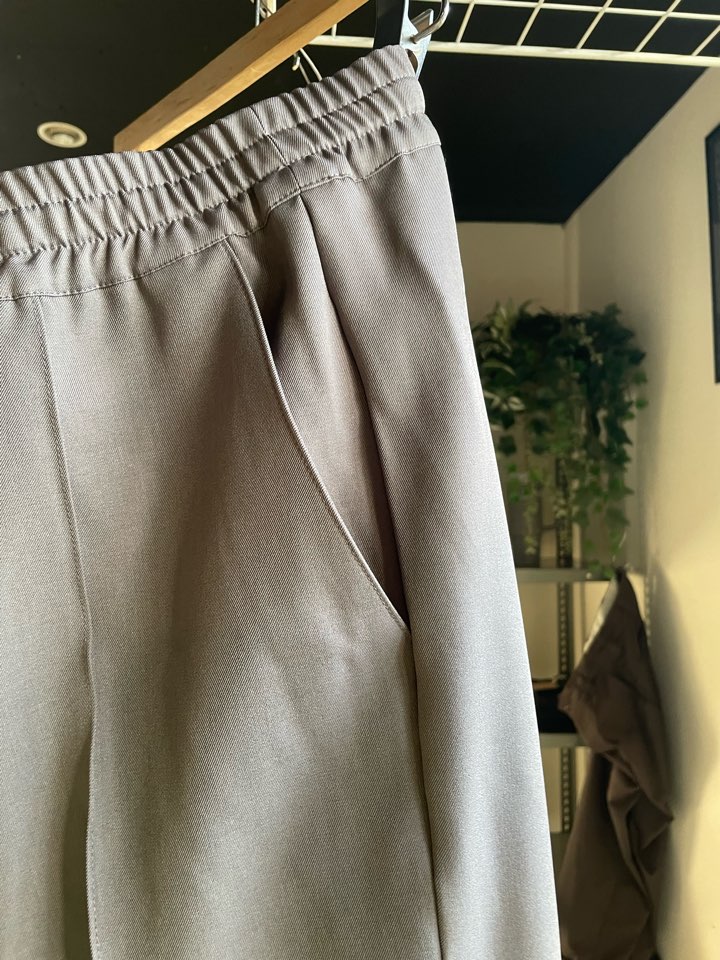 【Men's】BIG MIKE | ビッグマイク Pin Tuck Tropical Easy Pants - GRAY - 画像 (11)