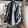 【Men's】NEEDLES | ニードルズ　Double Breasted Car Coat 《Cow Leather》- BLACK [NS077] - 画像 (9)
