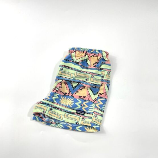 【Kid's】patagonia | パタゴニア　BabyBaggies Shorts - HIGH HOPES GEO : SALAMANDER GREEN [60279]