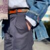 *A VONTADE | アボンタージ　1Tuck Easy Trousers - DEEP NAVY [VTD-0470-PT] - 画像 (2)