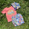 "20%OFF"【Kid's】patagonia | パタゴニア　Baby Fitz Roy Flurries T-Shirt - PEAK PINK [60382] - 画像 (6)