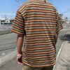 【Men's】BIG MIKE | ビッグマイク　Sunglasses Pocket Boder S/S Tee - KHAKI×ORANGE - 画像 (5)