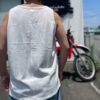 【Unisex】armi | アーミィ　『残布』Zan;p Tank Top - WHITE - 画像 (6)