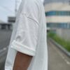 【Unisex】armi | アーミィ　『残布』Zan;p T Oversize - WHITE - 画像 (5)