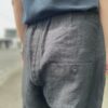 【Men's】Re made in tokyo japan | アールイーメイドイントーキョージャパン　French Linen Tuck Pants - BLACK - 画像 (6)