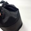 【Unisex】ARTS & CRAFTS | アーツアンドクラフツ　《CALF LEATHER COMBO》 Draestring Pouch M - BLACK - 画像 (11)