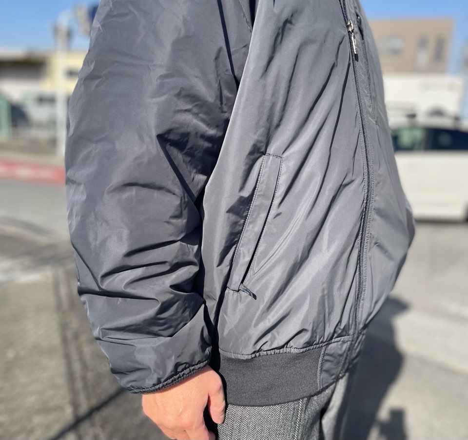 【Men's】THE NORTH FACE | ザ・ノースフェイス Insulation Bomber Jacket - AG アスファルトグレー - 画像 (5)