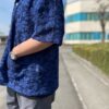 【Unisex】NEEDLES | ニードルズ　Cabana Shirt [C/Pe/R Lace Cloth / FLOWER] - NAVY [MR252] - 画像 (5)