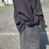 【Men's】BIG MIKE | ビッグマイク　Heavy Flannel Shirts - BLACK - 画像 (4)
