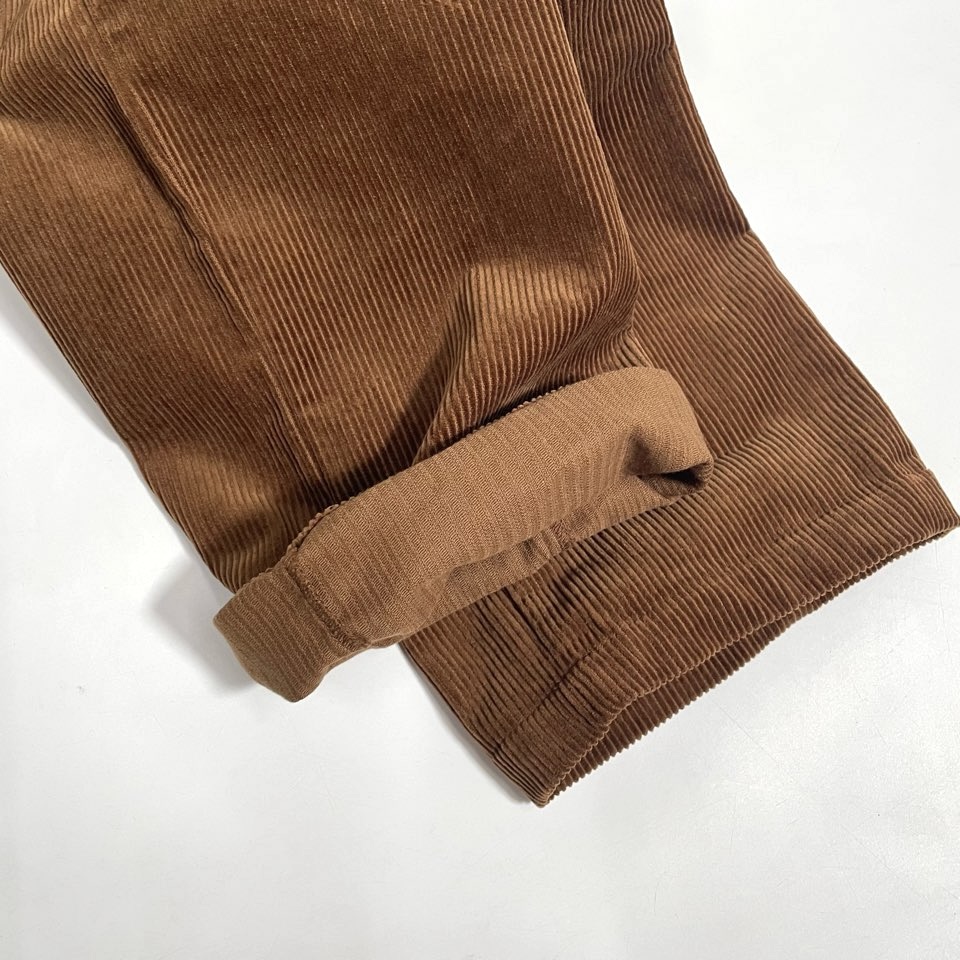 【Men's】BIG MIKE | ビッグマイク Corduroy Easy Pants - BROWN - 画像 (12)