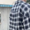【Men's】AiE | エーアイイー　Painter Shirt [Ombre Rayon Twill] - BLACK - 画像 (9)