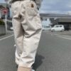 【Unisex】MADE by sunny side up. | メイド バイ サニーサイドアップ　Re Tarpered Duck Pants - BEIGE / SIZE 4 [SR-193-005] - 画像 (9)