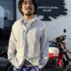【Men's】patagonia | パタゴニア　Men's River Rambler Hybrid Sun Hoody - CRISP GREY [41785] - 画像 (2)