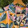 【Men's】patagonia | パタゴニア　Men's La'au Pataloha Shirt - ISLAND SEEDS : MILKWEED MAUVE [52552] - 画像 (10)