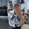 【Men's】patagonia | パタゴニア　Men's La'au Pataloha Shirt - ISLAND SEEDS : UTILITY BLUE [52552] - 画像 (6)