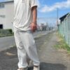 【Men's】patagonia | パタゴニア　Men's Balance Organic T-Shirt - PEACE SEEDS : UNDYED NATURAL - 画像 (3)