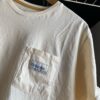 【Men's】patagonia | パタゴニア　Men's Water People Organic Pocket T-Shirt - WATER PEOPLE BANNER : UNDYED NATURAL [37734] - 画像 (8)