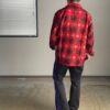 NEEDLES | ニードルズ　One-Up Shirt [R/C FLANNEL CLOTH / PRINTED] - RED/BLACK [LQ153] - 画像 (7)