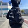 【Unisex】melple | メイプル　melple×SALVAGE PUBLIC Thank you Hoodie - BLACK - 画像 (2)