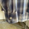 【Men's】BIG MIKE | ビッグマイク　Rayon Mix Ombre Check Shirts - BLUE × WHITE - 画像 (9)