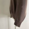 【USED】Unknown　CREW NECK BORO SEWAT SHIRT - BROWN - 画像 (7)