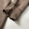 【USED】Unknown　CREW NECK BORO SEWAT SHIRT - BROWN - 画像 (13)