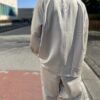 NEEDLES | ニードルズ　PAJAMA SET [Poly Sateen] - BEIGE [MR267] - 画像 (7)
