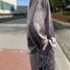 NEEDLES | ニードルズ　PAJAMA SET [Poly Sateen] - CHARCOAL [MR267] - 画像 (5)