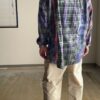 Rebuild by Needles | リビルドバイニードルズ　Flannel Shirt - 7Cut Wide Sht Tie Dye / Ⅰ - 画像 (15)