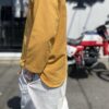 【Unisex】WALLA WALLA SPORT | ワラワラスポーツ　3/4 Baseball Tee - MUSTARD - 画像 (8)