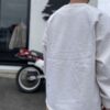 【Unisex】WALLA WALLA SPORT | ワラワラスポーツ　13oz Crew Sweat Shirt  - IVORY - 画像 (7)
