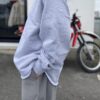 【Unisex】WALLA WALLA SPORT | ワラワラスポーツ　13oz Crew Sweat Shirt  - HEATHER GREY - 画像 (18)