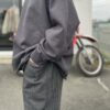 【Unisex】WALLA WALLA SPORT | ワラワラスポーツ　13oz Crew Sweat Shirt  - USED BLACK - 画像 (15)