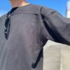 【Men's】THE HOMMAGE EFFORT | ザ・オマージュ　Football Tee - BLACK - 画像 (3)
