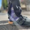 NEEDLES | ニードルズ　Zipped Sweat Pant [C/Pe Bright Jersey] - BLACK [MR308] - 画像 (6)