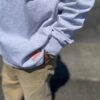 【Men's】BIG MIKE | ビッグマイク　10oz Henry Neck L/S Tee - ASH - 画像 (6)