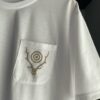【Men's】South2 West8 | サウスツーウエストエイト　S/S Round Pocket Tee 《CIRCLE HORN》- WHITE - 画像 (3)