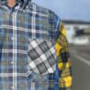 Rebuild by Needles | リビルドバイニードルズ　Flannel Shirt - 7Cut Wide Sht / Ⅱ - 画像 (3)