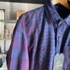 【Unisex】Rebuild by Needles | リビルドバイニードルズ　Flannel Shirt  7Cut Wide Sht / Over Dye - PURPLE Ⅱ - 画像 (11)