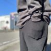 【Men's】BURLAP OUTFITTER | バーラップアウトフィッター　Fleece Track Pant Solid - BLACK - 画像 (5)