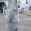 【Unisex】WALLA WALLA SPORT | ワラワラスポーツ　3/4 Baseball Tee - GREY - 画像 (6)