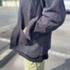 【Men's】BIG MIKE | ビッグマイク　Heavy Flannel Cardigan - BLACK - 画像 (7)