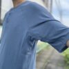 【Men's】patagonia | パタゴニア　Men's Cap Cool Trail Bike Henley - UTILITY BLUE [24432] - 画像 (4)
